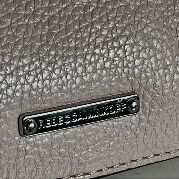 Rebecca Minkoff Love Crossbody Blush Pink Quilted Leather Feminine Quiet Luxury - Picture 4 of 15